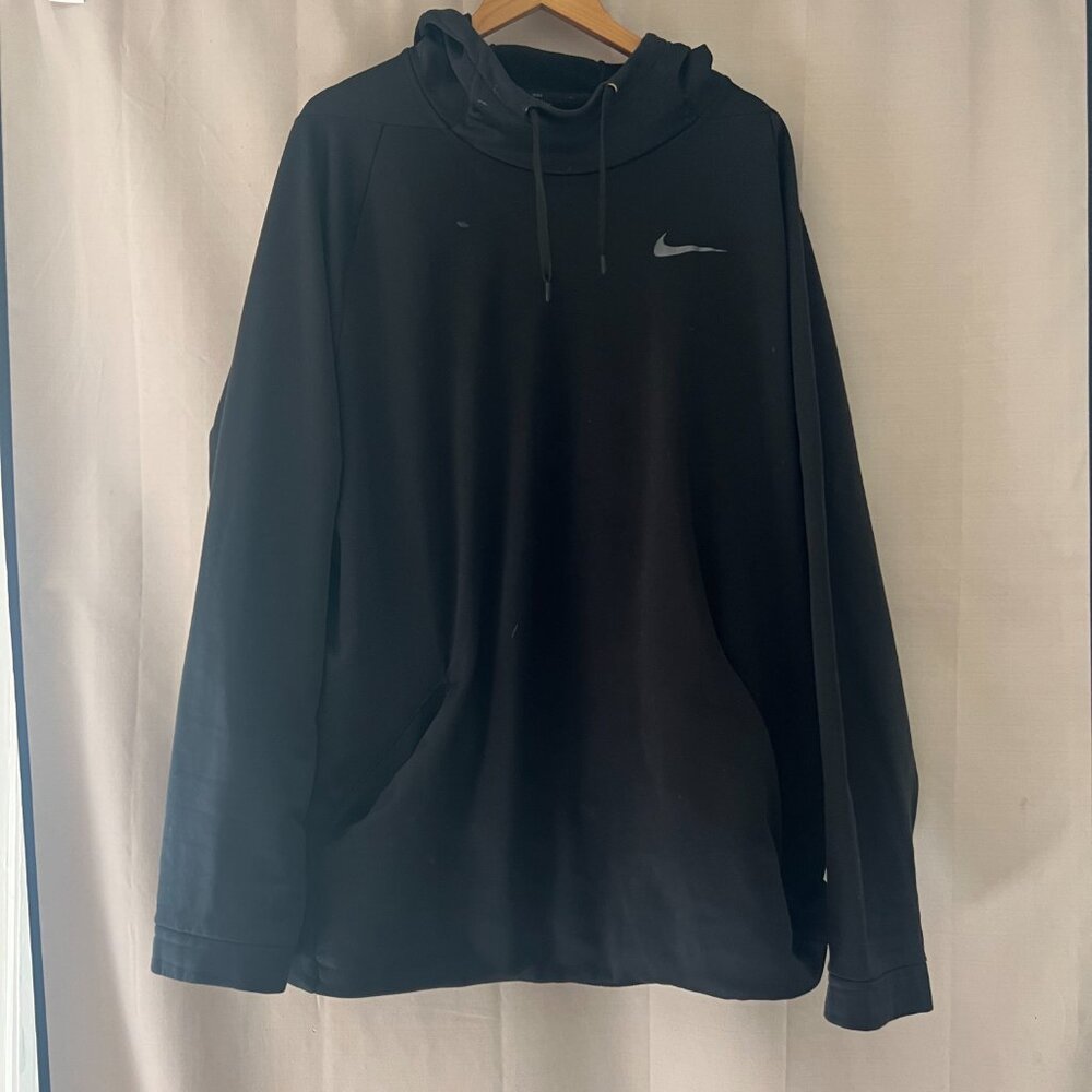 Nike Dri-Fit Hoodie in Black  |  XXXLT